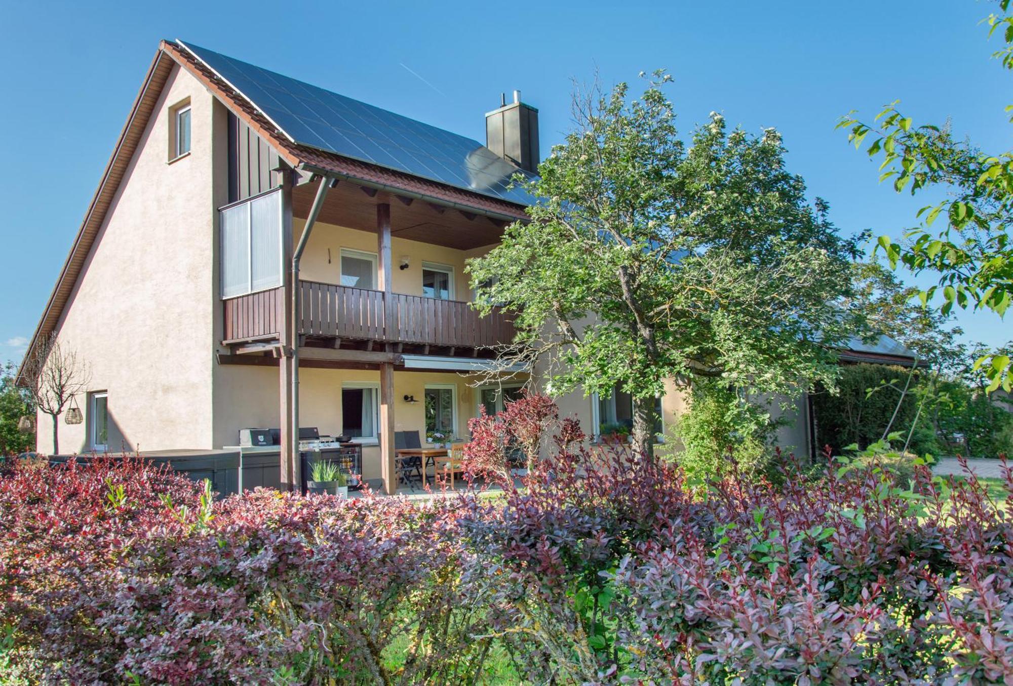 Ferienwohnung Apfelbluete Burgbernheim Exteriér fotografie